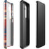 Red and Blue Plaid Galaxy S25 Plus Impact Case